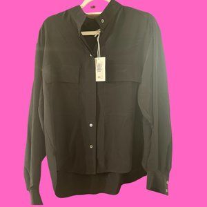 NEW Frame Silk Blouse w/tags Large